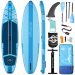 Skatinger Ice Age Blue Touring SUP daska – Smirenost, Jasnoća, Kontrola