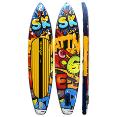 Skatinger Graffiti Yellow Touring SUP daska – Smjelost, Kontrast, Performanse
