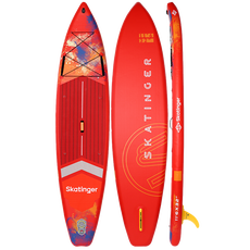 Skatinger Interstellar Red Touring SUP daska – Energija, Stil, Performanse
