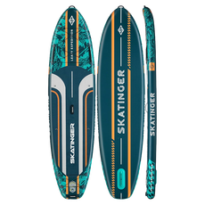 Skatinger Leafy Expedition Green Allround SUP Board – Stabilität, Ausdauer, Kontrolle