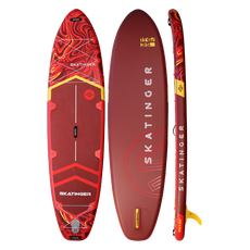Skatinger Magma Red Allround SUP Daska – Protok, Performanse i Energija