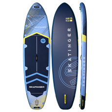 Skatinger Sky Blue Allround SUP Board – Balance, Präzision und Komfort
