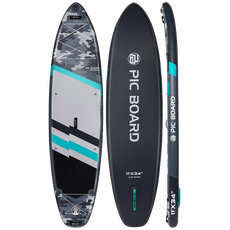 Skatinger Camouflage Grey Allround SUP Board – Kraft, Breite, Zuverlässigkeit