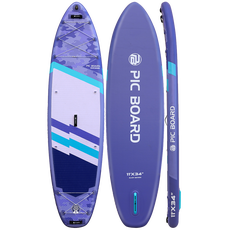 Skatinger Camouflage Purple Allround SUP Board – Stil, Balance, Vielseitigkeit