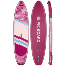 Skatinger Camouflage Pink Allround paddleboard SUP – styl, stabilita a zábava