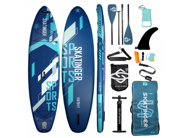 Skatinger Blue Sports Yoga SUP daska – Stabilnost, Ravnoteža, Kontrola