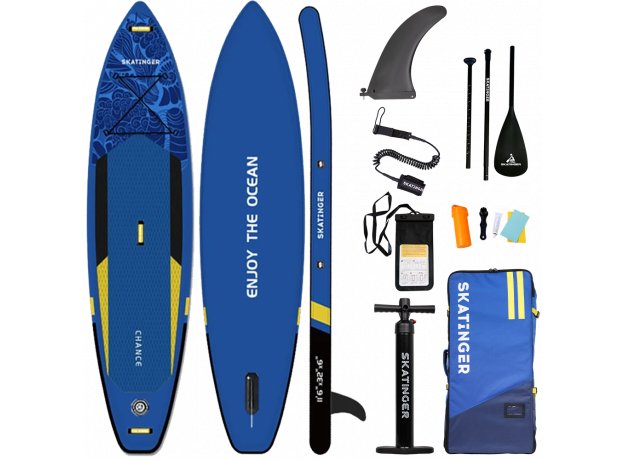 Skatinger Chance Blue Allround SUP daska – Svestranost, Stabilnost, Kontrola