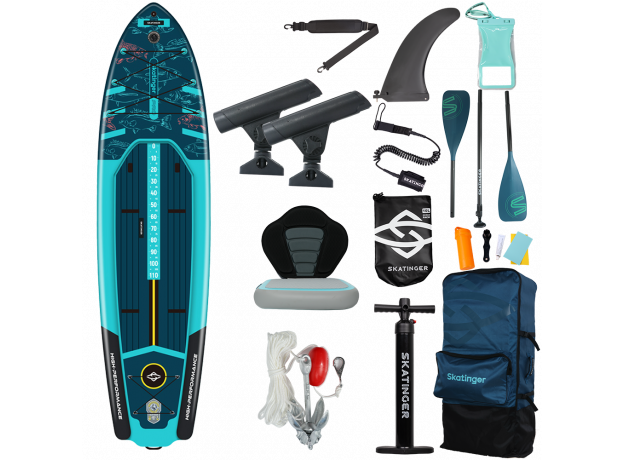 Skatinger Fishing Paddle SUP daska – Stabilnost, Prostor, Učinkovitost