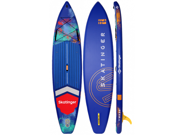 Skatinger Interstellar Blue Touring SUP daska – Stabilnost, Stil i Svestranost