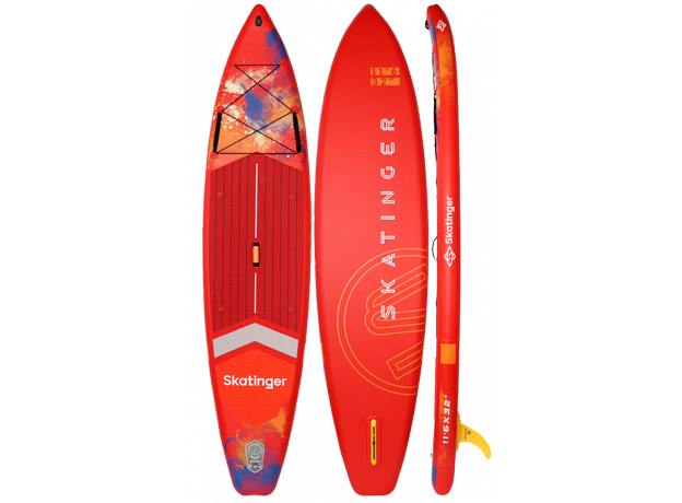 Skatinger Interstellar Red Touring SUP daska – Energija, Stil, Performanse