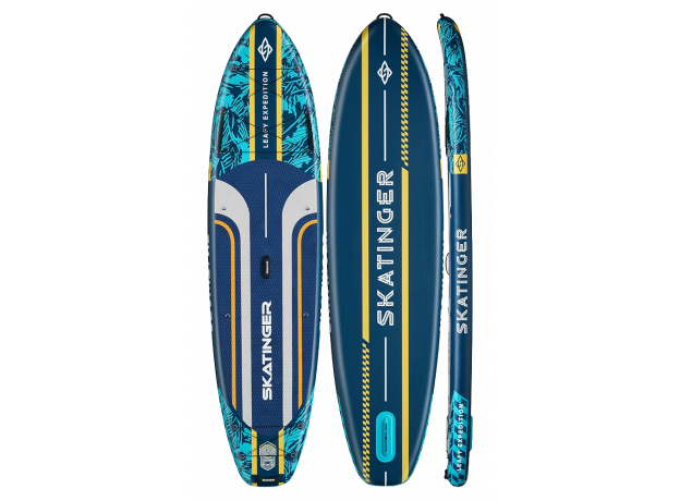 Skatinger Leafy Expedition Blue Allround SUP daska – Brzina, Stabilnost, Kontrola