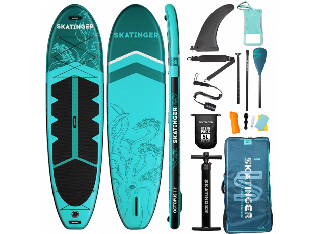 Skatinger Octopus Allround SUP Daska – Snaga, Stabilnost, Kontrola