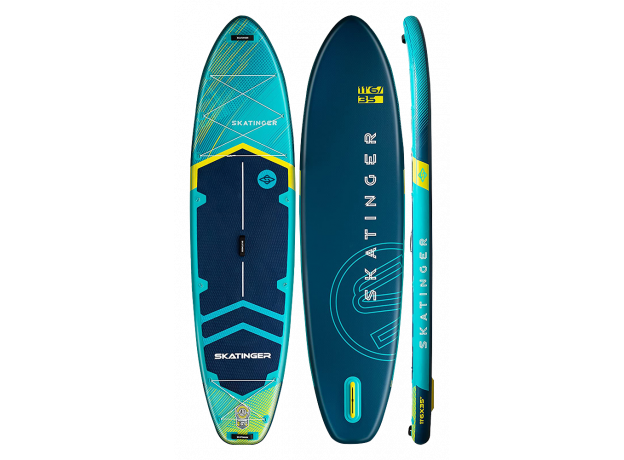 Skatinger Prana Light Blue Allround SUP daska– Stabilnost, Udobnost i Lakoća