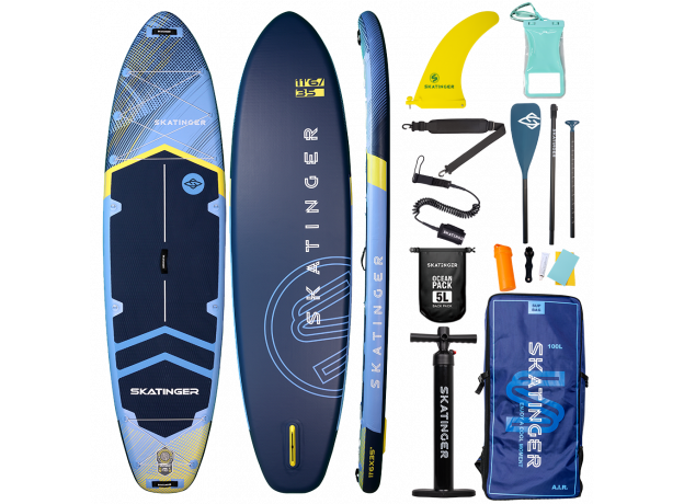 Skatinger Sky Blue Allround SUP daska – Ravnoteža, Preciznost i Udobnost