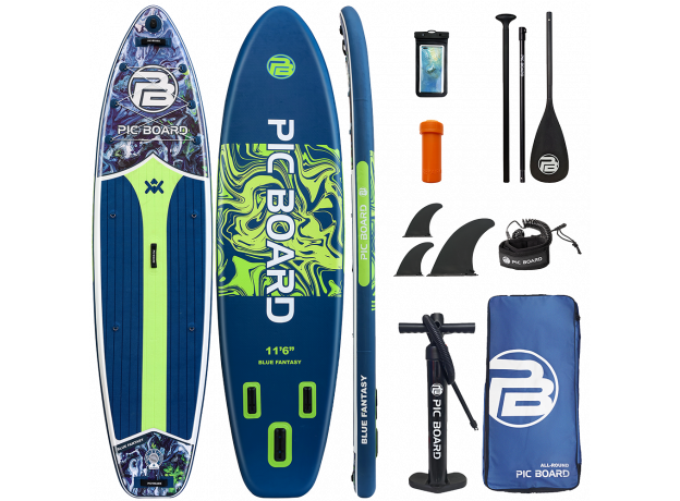 Skatinger Blue Fantasy Allround SUP daska – Energija, Udobnost, Kontrola