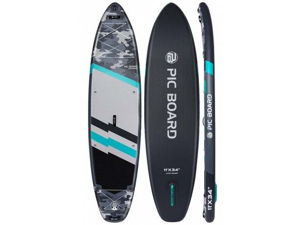 Skatinger Camouflage Grey Allround SUP daska – Snaga, Širina, Pouzdanost