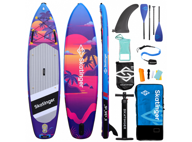 Skatinger Sunset Allround SUP daska – Ravnoteža, Brzina, Sloboda
