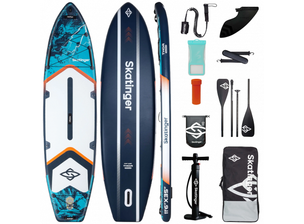 Skatinger Thor Blue Allround Paddle SUP Daska – Lakoća, Stabilnost, Kontrola