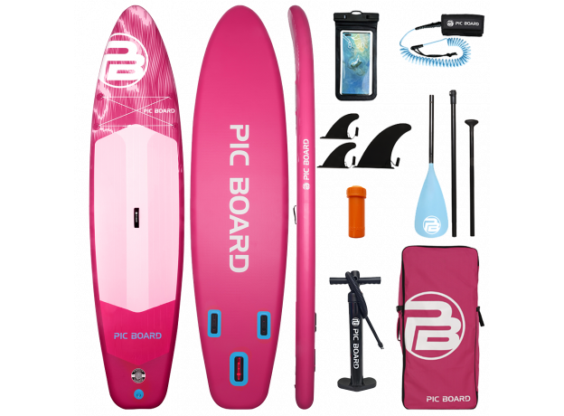 Skatinger Aurora Pink Allround Paddle SUP daska – Prostrana, razigrana i osnažujuća